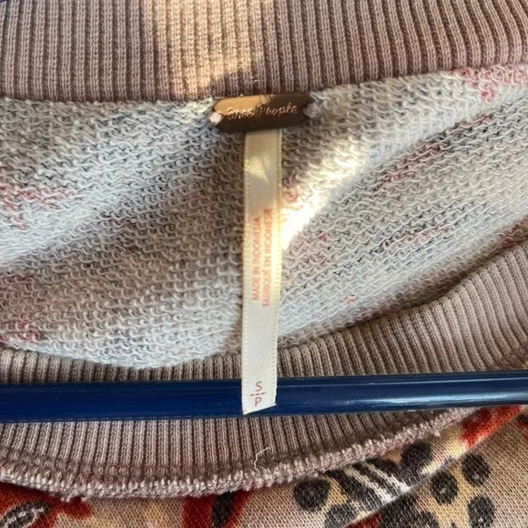 Free People Go On Get Floral Pullover Sweater - Picture 6 of 6